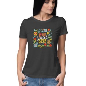 Love Yourself Black Women's T-Shirt